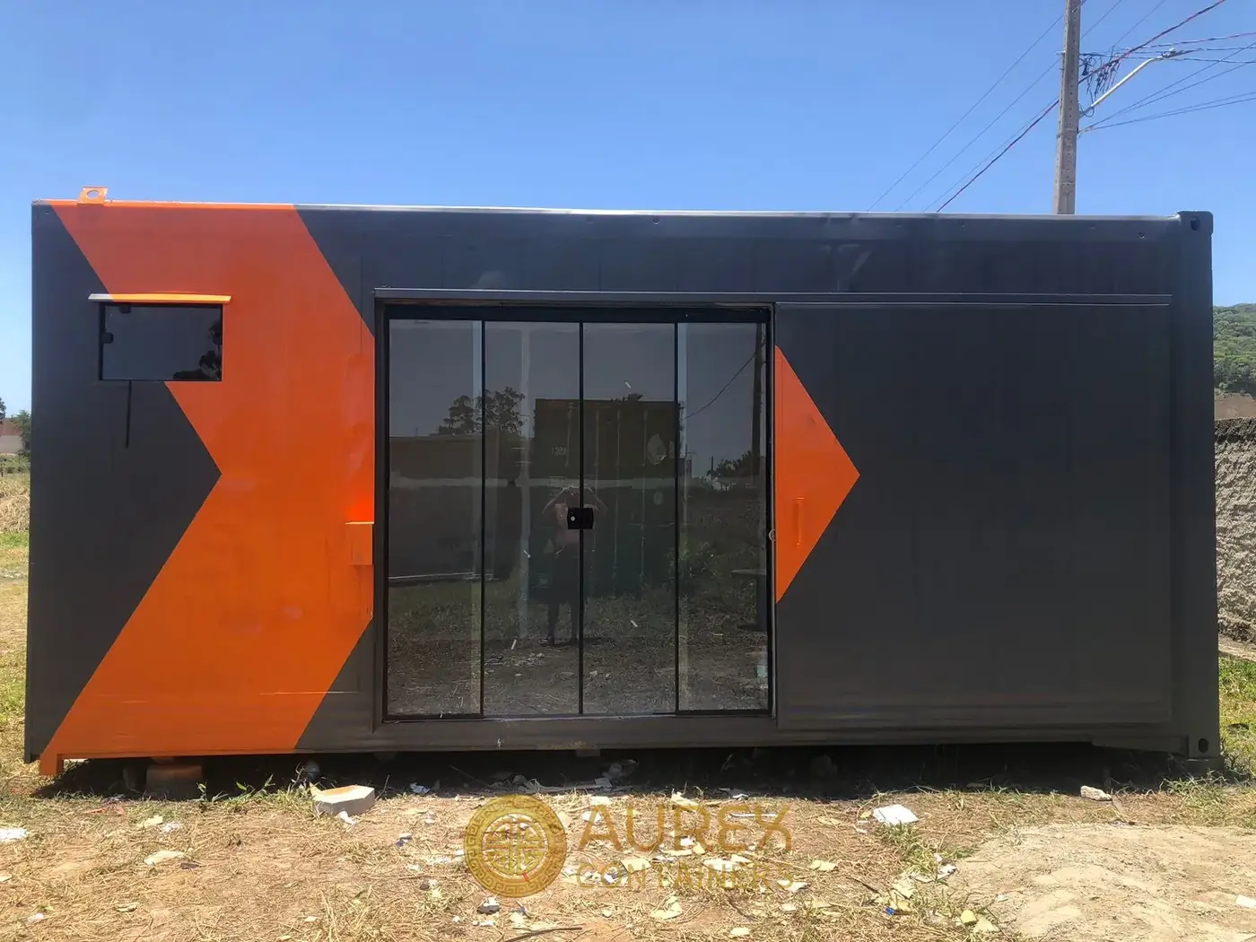 Container Reefer 20' — Escritório / Sala Comercial